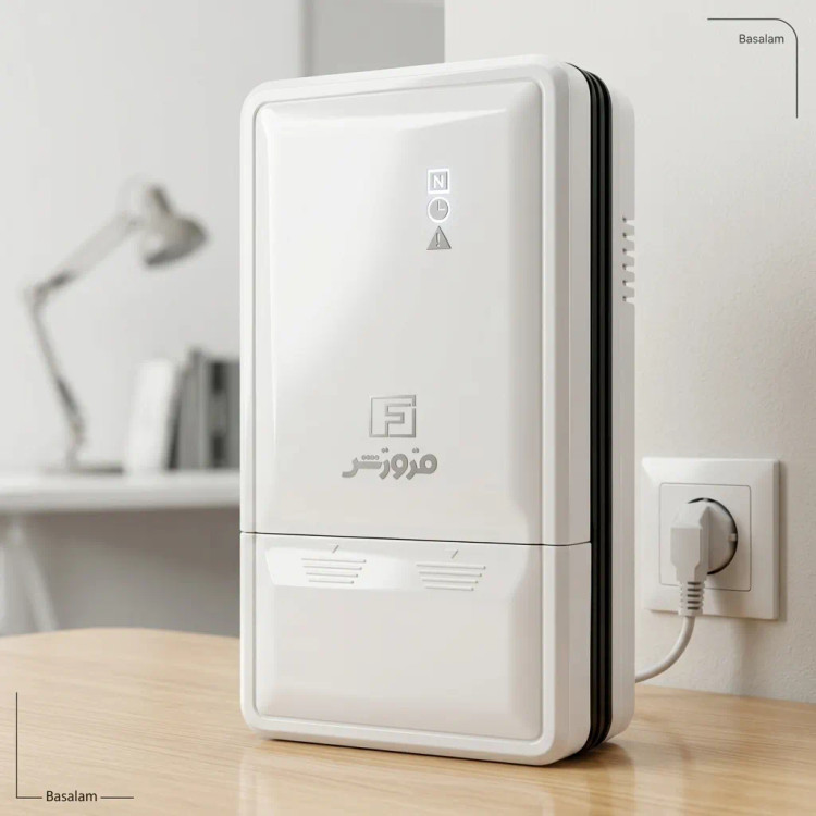 محافظ ولتاژ دیجیتال فروزش مدل DG40 ظرفیت 40 آمپر